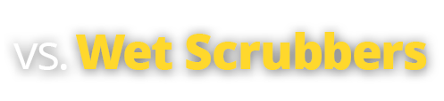 vs  Wet Scrubbers 